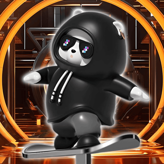 Skeaterbear Oso Patinador para carros
